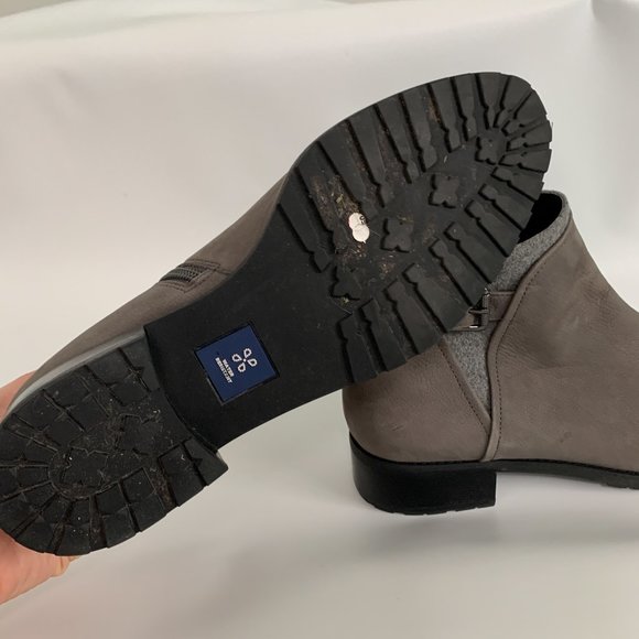 Caslon Oaklee Water Resistant Bootie Stone Nubuck 10 - Picture 6 of 8